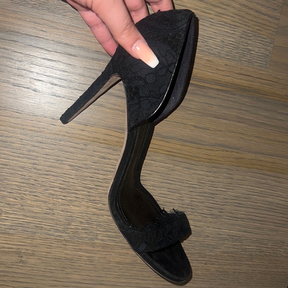Burberry black heels